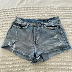 Blank NYC Destroyed Shorts Size 32